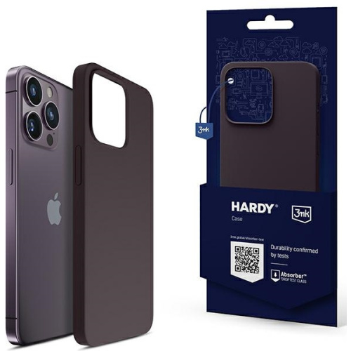 3MK Distributor - 5903108514316 - 3MK4692 - Case 3MK Hardy Case MagSafe Apple iPhone 14 Pro purple/deep purple - B2B homescreen