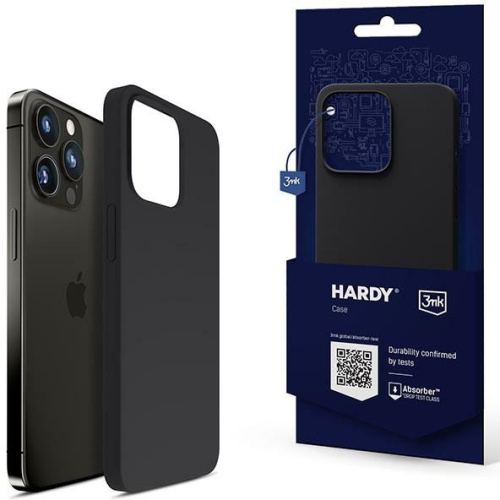 3MK Distributor - 5903108500524 - 3MK4693 - Case 3MK Hardy Case MagSafe Apple iPhone 14 Pro grey/graphite - B2B homescreen