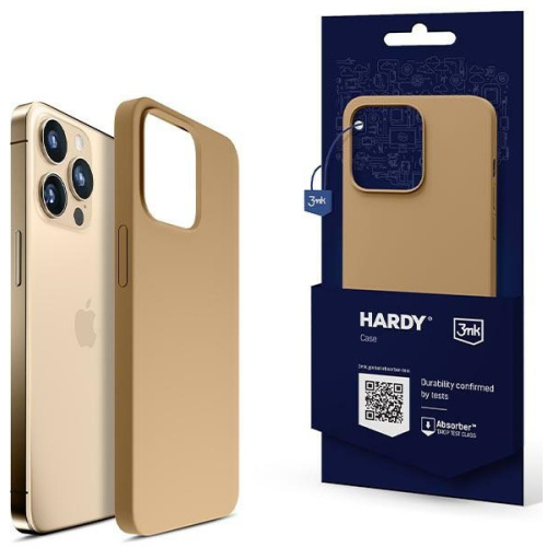 3MK Distributor - 5903108500517 - 3MK4694 - Case 3MK Hardy Case MagSafe Apple iPhone 14 Pro gold/gold - B2B homescreen