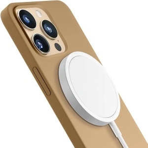 Etui 3MK Hardy Case MagSafe Apple iPhone 14 Pro Max złoty/gold