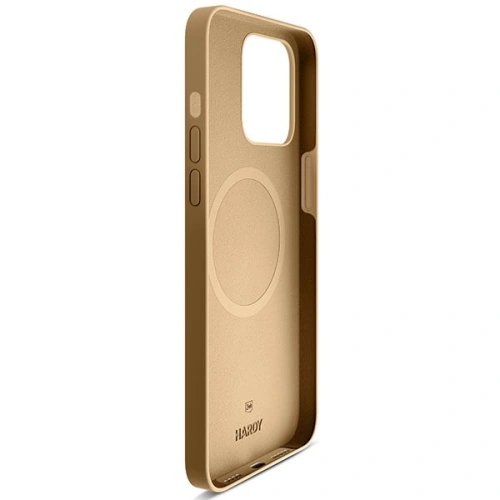 Etui 3MK Hardy Case MagSafe Apple iPhone 14 Pro Max złoty/gold