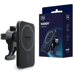 Hurtownia GSM - Autós tartó vezeték nélküli töltéssel Apple MagSafe 3MK Hardy MagCharger 15W számára - 3MK4700 - {ean13} - Hurt