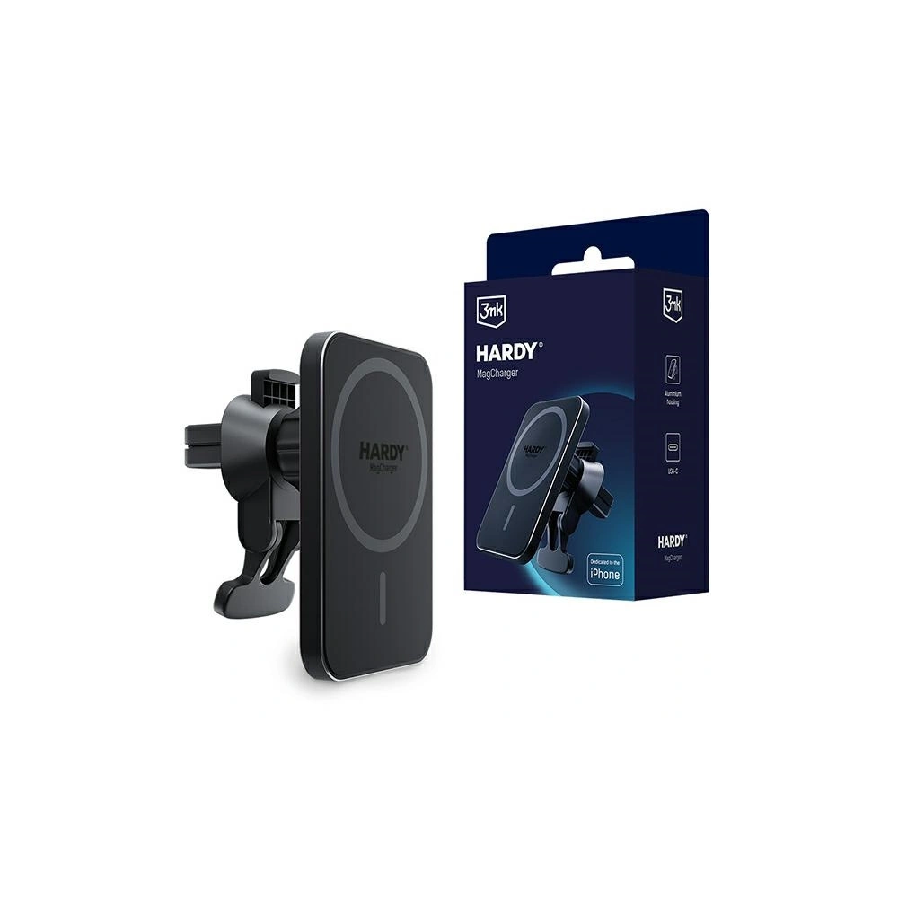 Wholesale Car mount with wireless charging for Apple MagSafe 3MK Hardy MagCharger 15W - 3MK4700 - {ean13} - Hurt