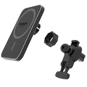 Hurtownia GSM - Autós tartó vezeték nélküli töltéssel Apple MagSafe 3MK Hardy MagCharger 15W számára - 3MK4700 - {ean13} - Hurt
