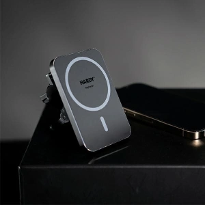 Hurtownia GSM - Autós tartó vezeték nélküli töltéssel Apple MagSafe 3MK Hardy MagCharger 15W számára - 3MK4700 - {ean13} - Hurt