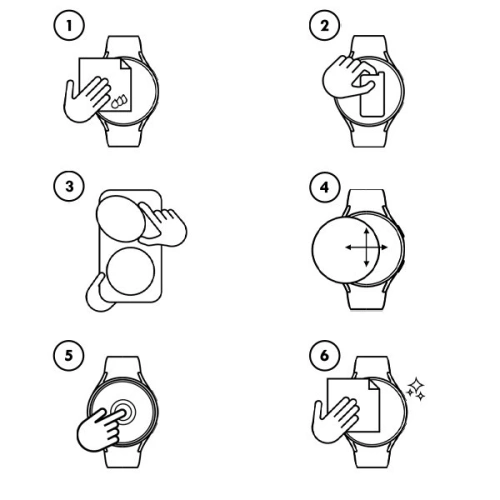 Szkło hybrydowe GrizzGlass HybridGlass do Motorola Moto Watch 150