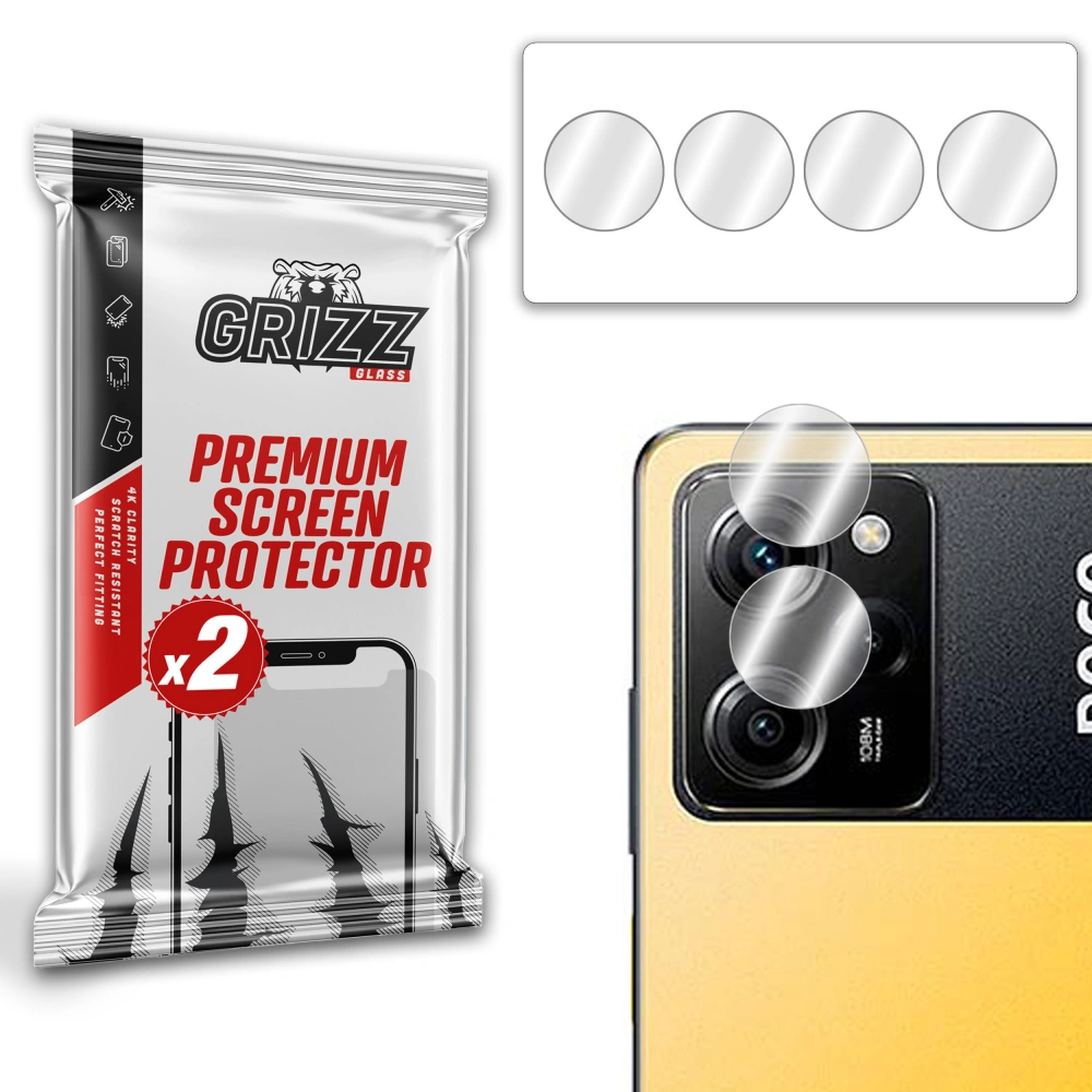 Hurtownia GSM - Sticlă pentru aparat GrizzGlass HybridGlass Camera pentru POCO X5 Pro - GRZ4313 - {ean13} - Hurt