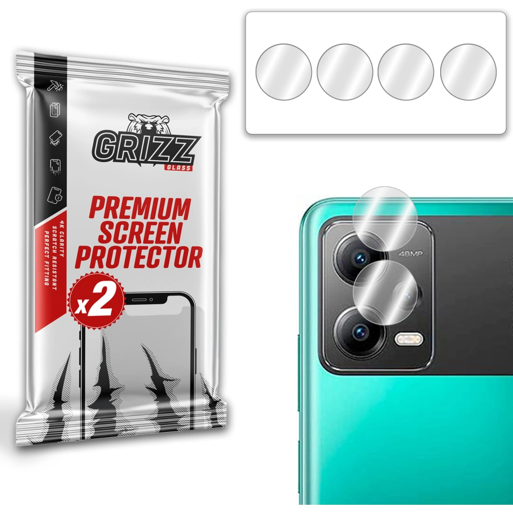 Hurtownia GSM - Sticlă pentru aparat GrizzGlass HybridGlass Camera pentru POCO X5 - GRZ4314 - {ean13} - Hurt