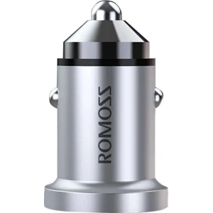 Hurtownia GSM - Autós töltő Romoss AU420T, USB-C + USB, PD + QC 20W (ezüst) - ROM48 - {ean13} - Hurt