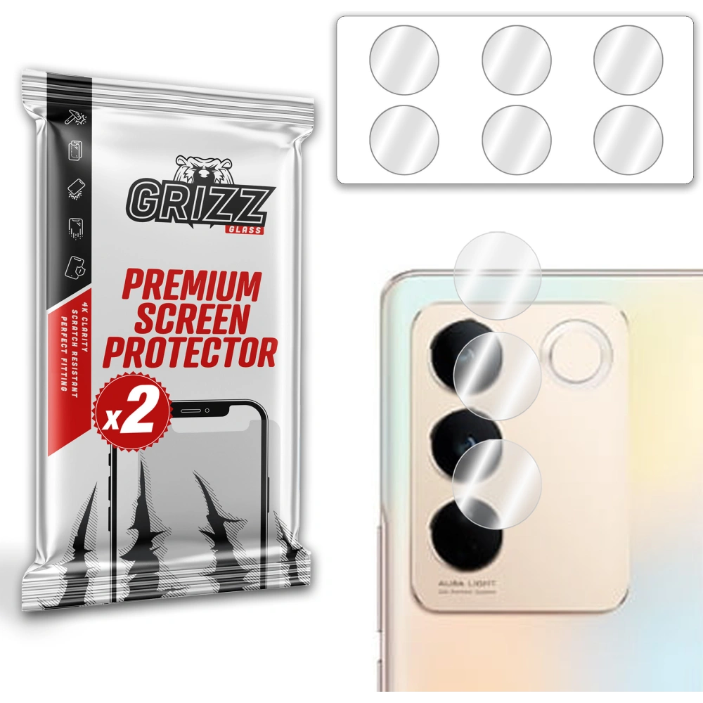 Wholesale GrizzGlass HybridGlass Camera glass vivo V27 - GRZ4346 - {ean13} - Hurt