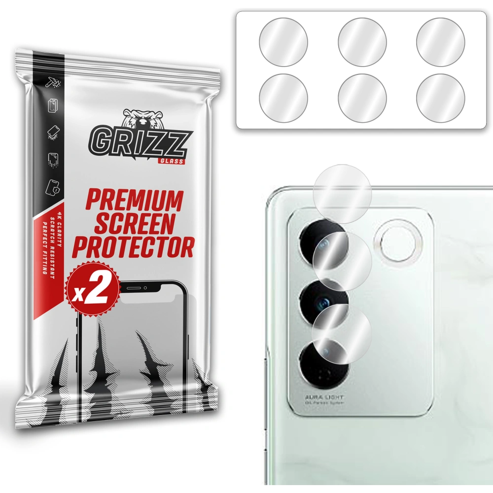 Hurtownia GSM - Üveg a GrizzGlass HybridGlass kamerához vivo V27 Pro-hoz - GRZ4347 - {ean13} - Hurt