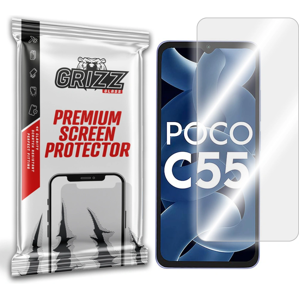 Hurtownia GSM - Hibrid üveg GrizzGlass HybridGlass Xiaomi Poco C55-hez - GRZ4352 - {ean13} - Hurt
