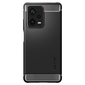 Case Spigen Rugged Armor Xiaomi Redmi Note 12 Pro+ Plus 5G Matte Black
