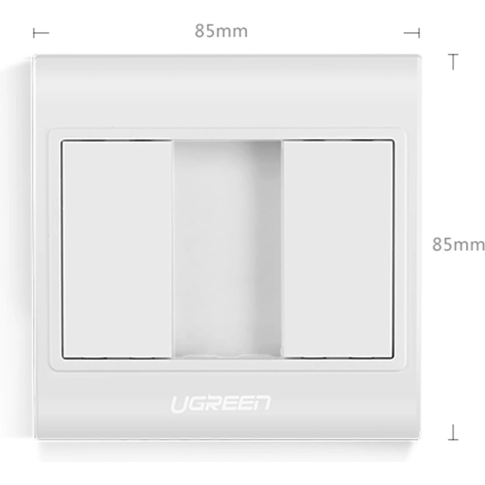 Hurtownia GSM - Ramka naścienna UGREEN HDMI (Socket 86) biała - UGR1481 - {ean13} - Hurt