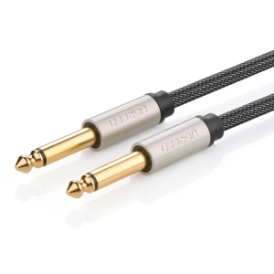 Wholesale UGREEN AV128 mono TS jack 6.35mm - jack 6.35mm 5m grey cable - UGR1482 - {ean13} - Hurt