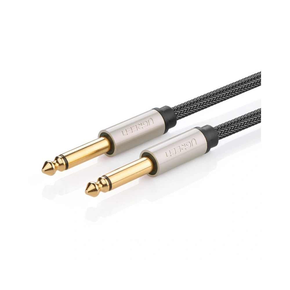 Hurtownia GSM - Kabel UGREEN AV128 mono TS jack 6,35mm - jack 6,35mm 5m šedý - UGR1482 - {ean13} - Hurt
