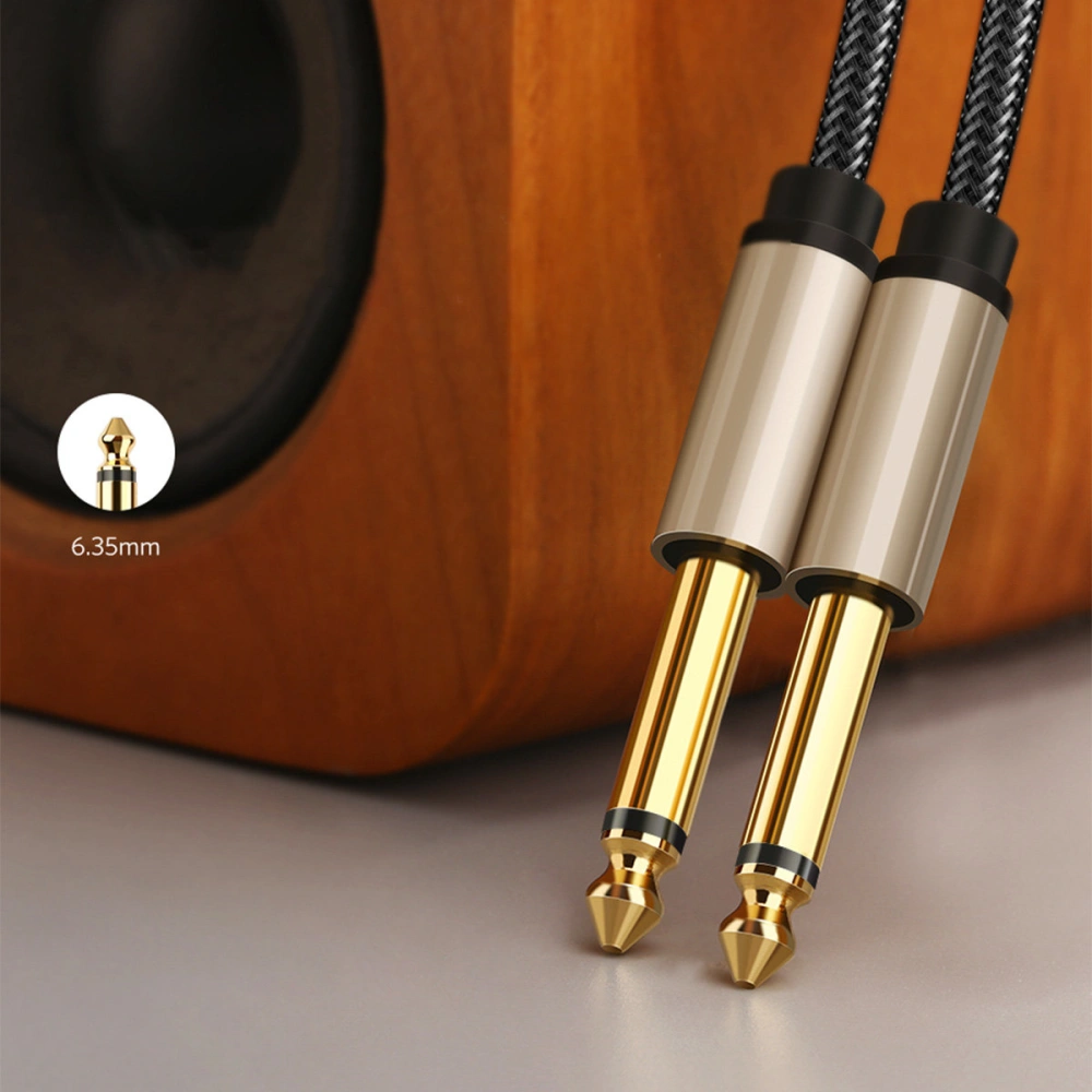 Hurtownia GSM - Kabel UGREEN AV128 mono TS jack 6,35mm - jack 6,35mm 5m šedý - UGR1482 - {ean13} - Hurt