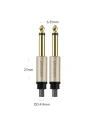Hurtownia GSM - Kabel UGREEN AV128 mono TS jack 6,35mm - jack 6,35mm 5m szary - UGR1482 - {ean13} - Hurt