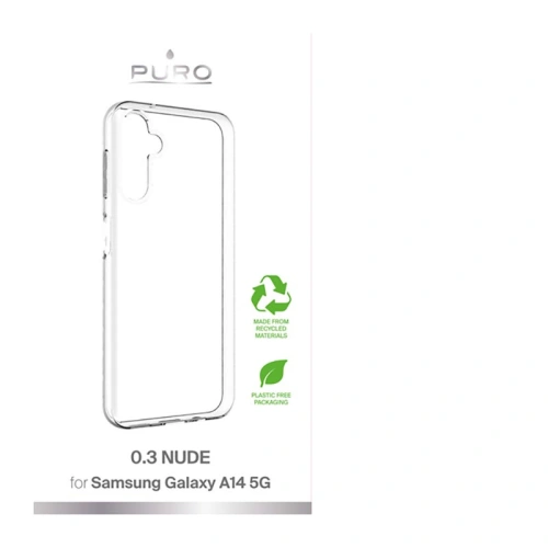 Etui PURO 0.3 Nude Samsung Galaxy A14 5G (przezroczysty)