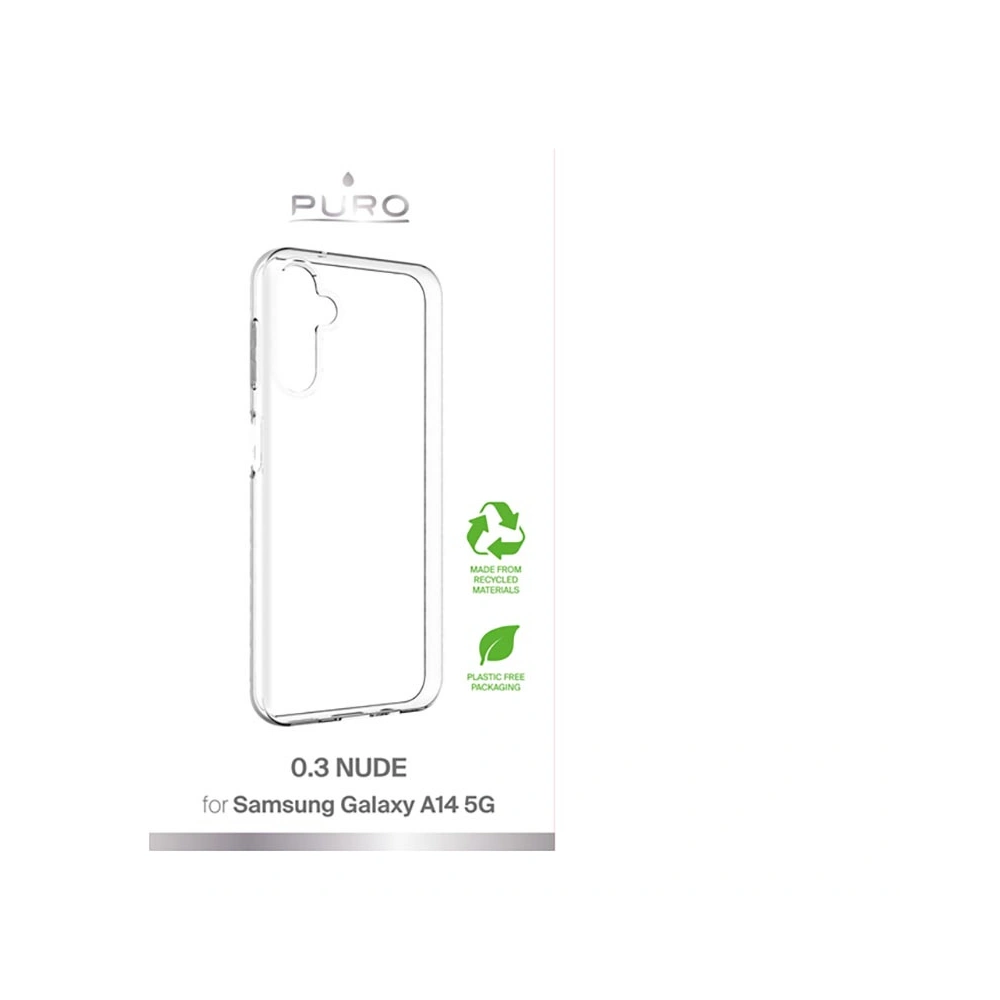Hurtownia GSM - Etui PURO 0.3 Nude Samsung Galaxy A14 5G (průhledný) - PUR654 - {ean13} - Hurt