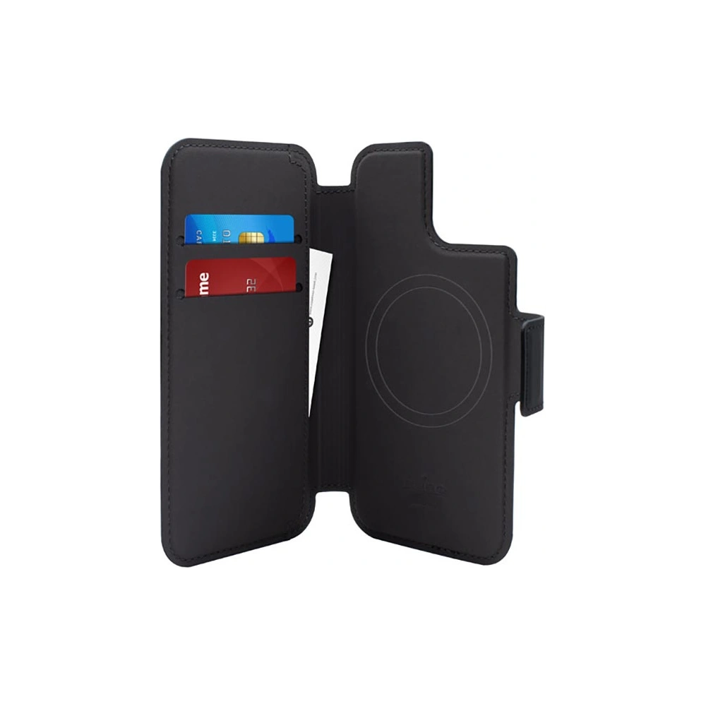 Hurtownia GSM - Etui PURO Folio MagSafe Case Apple iPhone 14 Plus / 15 Plus / 12 Pro Max (schwarz) - PUR657 - {ean13} - Hurt