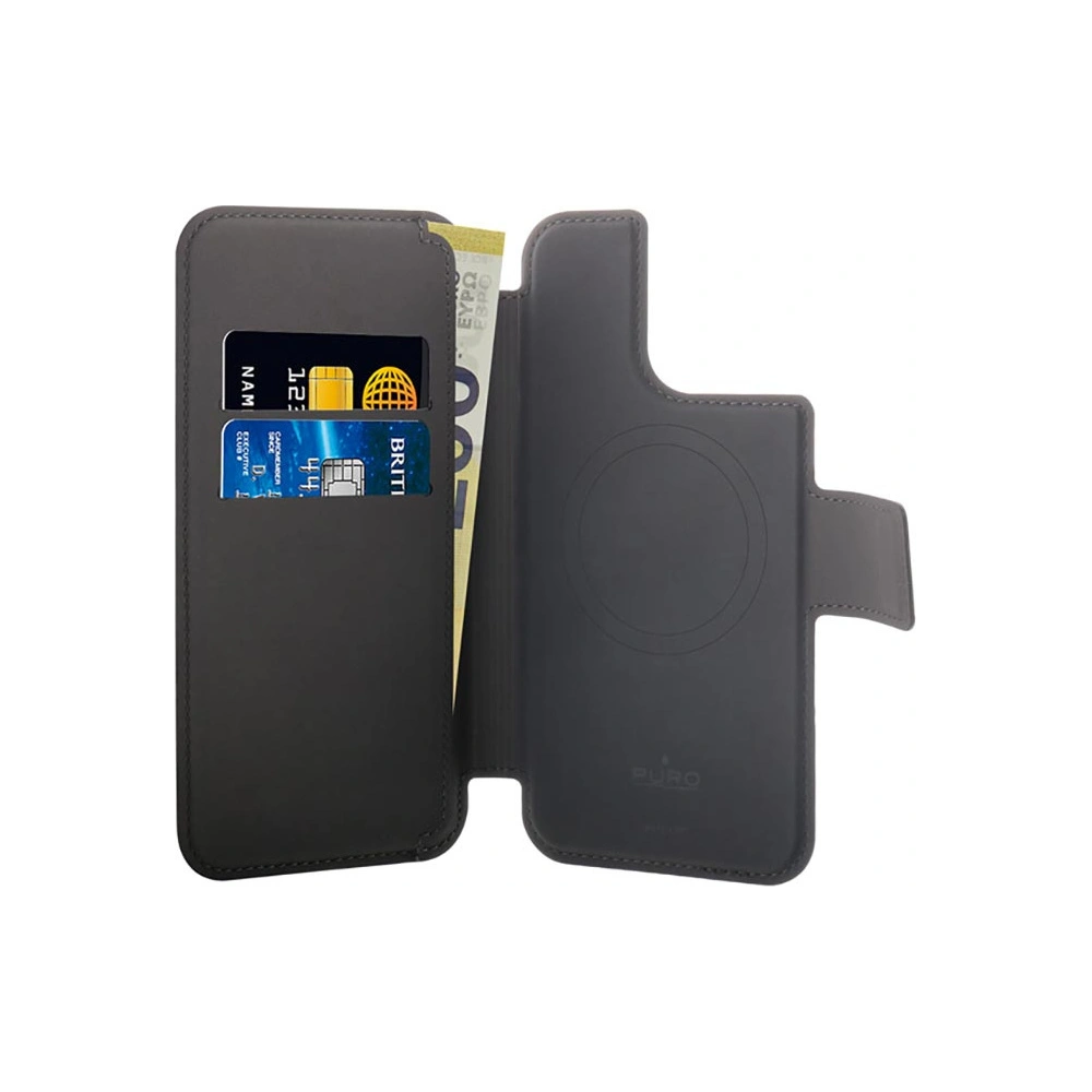 Hurtownia GSM - Etui PURO Folio MagSafe Case Apple iPhone 14 Pro Max/13 Pro Max (černý) - PUR658 - {ean13} - Hurt