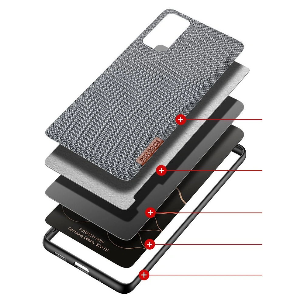 Wholesale Dux Ducis Fino case Samsung Galaxy S20 FE 5G grey - DDS1635 - {ean13} - Hurt