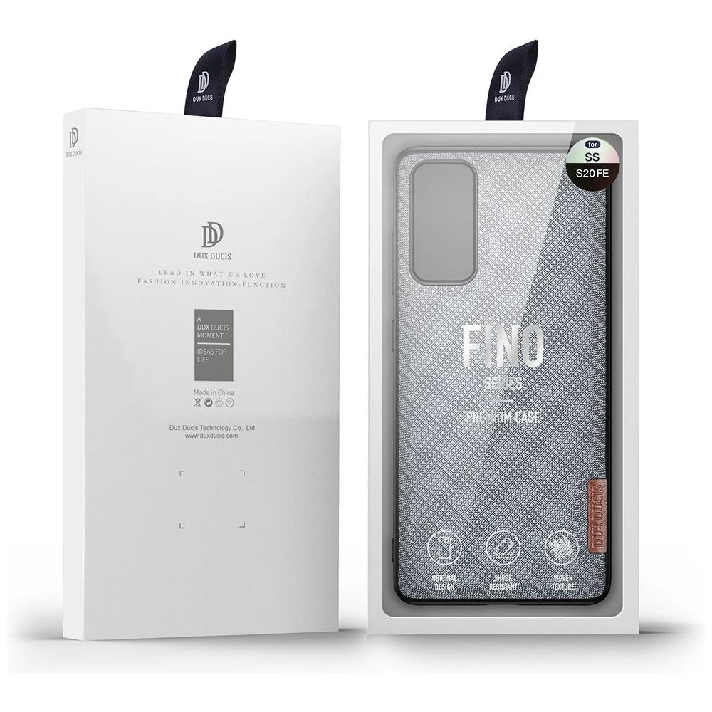 Hurtownia GSM - Etui Dux Ducis Fino Samsung Galaxy S20 FE 5G šedé - DDS1635 - {ean13} - Hurt
