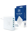 Síťová nabíječka 3MK HyperCharger GaN 140W 3xUSB-C + 2xUSB, PD+QC