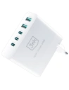 Hurtownia GSM - Ładowarka sieciowa 3MK HyperCharger GaN 140W 3xUSB-C + 2xUSB, PD+QC - 3MK4705 - {ean13} - Hurt