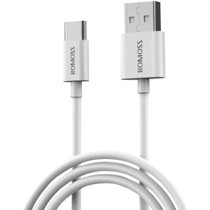 Hurtownia GSM - Kábel Romoss CB308 USB-A/USB-C 3A, 1m (fehér) - ROM53 - {ean13} - Hurt