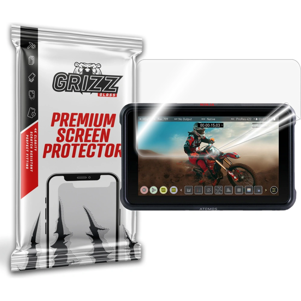 Hurtownia GSM - Folia ceramiczna GrizzGlass CeramicFilm do Atomos Ninja V - GRZ4405 - {ean13} - Hurt
