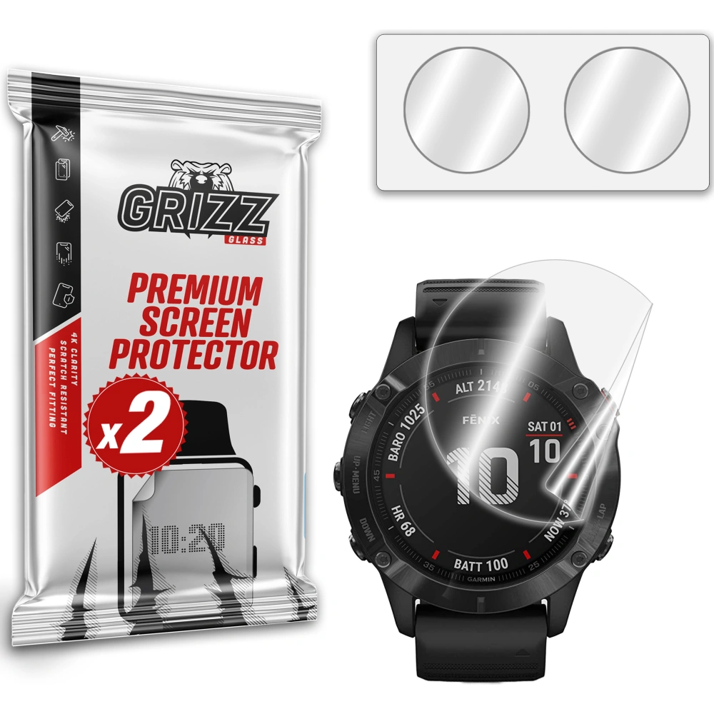Cserépfólia GrizzGlass CeramicFilm Garmin Fenix 6x / 6x Pro-hoz