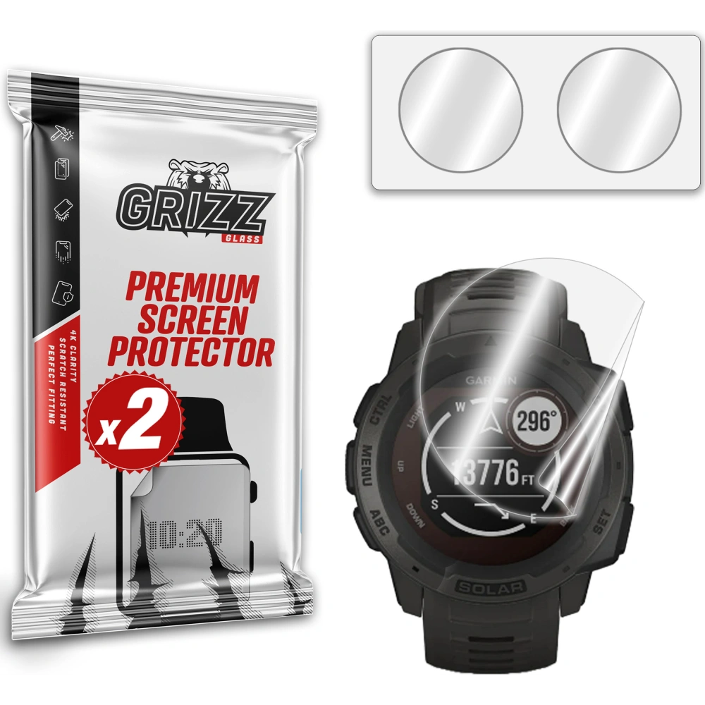 GrizzGlass CeramicFilm Garmin Instinct Solar Surf Edition