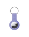 Brelok Crong Silicone Case with Key Ring Apple AirTag (fioletowy)