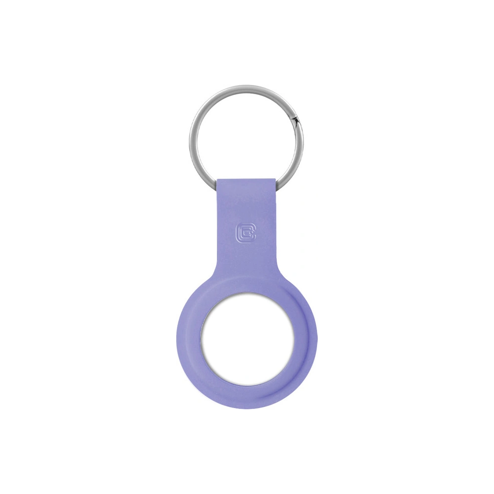 Hurtownia GSM - Breloc Crong Carcasă din Silicon cu Inel pentru Chei Apple AirTag (mov) - CRG591 - {ean13} - Hurt