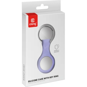 Hurtownia GSM - Brelok Crong Silicone Case with Key Ring Apple AirTag (fioletowy) - CRG591 - {ean13} - Hurt