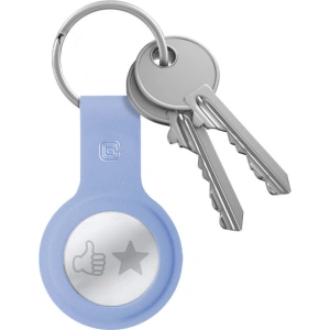 Wholesale Crong Silicone Case with Key Ring Apple AirTag pendant (lavender) - CRG592 - {ean13} - Hurt