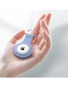 Wholesale Crong Silicone Case with Key Ring Apple AirTag pendant (lavender) - CRG592 - {ean13} - Hurt