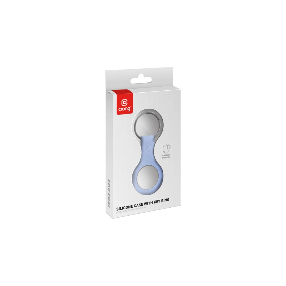 Hurtownia GSM - Brelok Crong szilikon tok kulcstartóval Apple AirTag (levendula) - CRG592 - {ean13} - Hurt