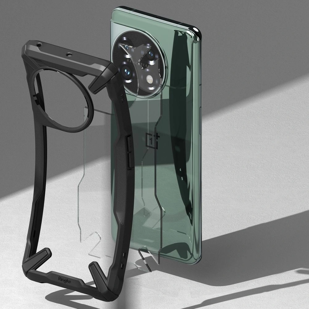 Hurtownia GSM - Etui Ringke Fusion-X OnePlus 11 5G Fekete - RGK1798 - {ean13} - Hurt
