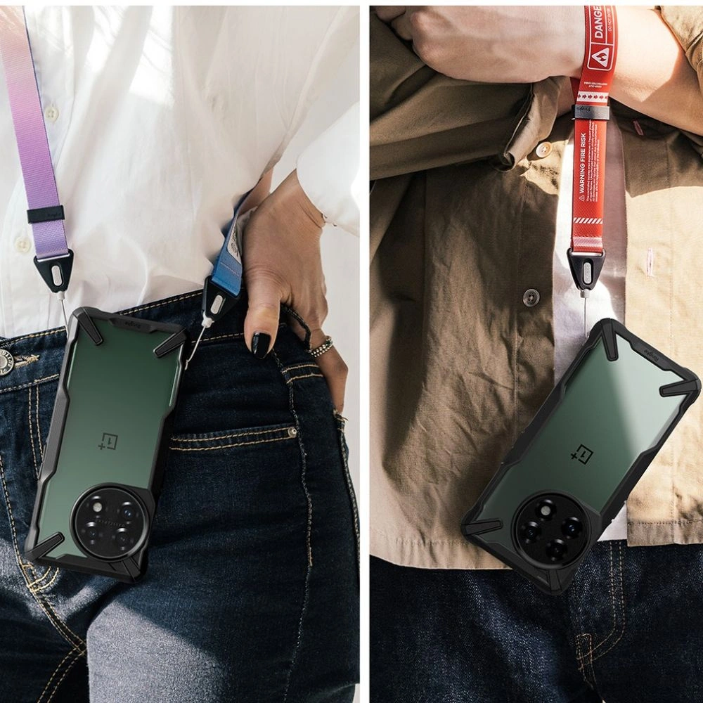 Hurtownia GSM - Etui Ringke Fusion-X OnePlus 11 5G Fekete - RGK1798 - {ean13} - Hurt