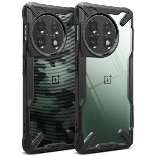 Etui Ringke Fusion-X Design OnePlus 11 5G Camo (Moro) Black