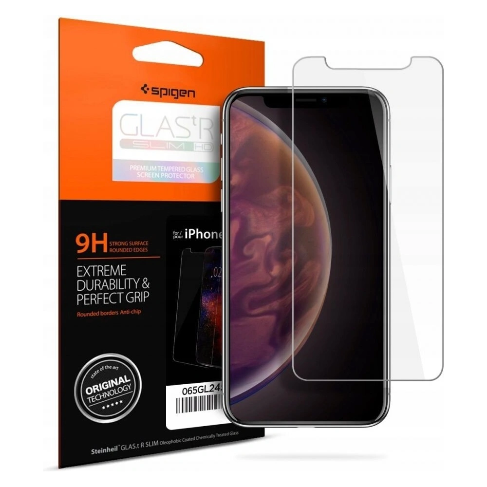Hurtownia GSM - Tvrzené sklo Spigen GLAS.tR Slim Apple iPhone XS/X - SPN602 - {ean13} - Hurt
