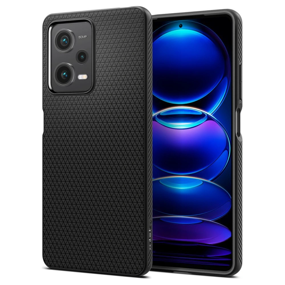 Hurtownia GSM - Spigen Xiaomi Case Liquid Air Redmi Note 12 Pro/POCO X5 Pro 5G Mattschwarz - SPN2828 - {ean13} - Hurt