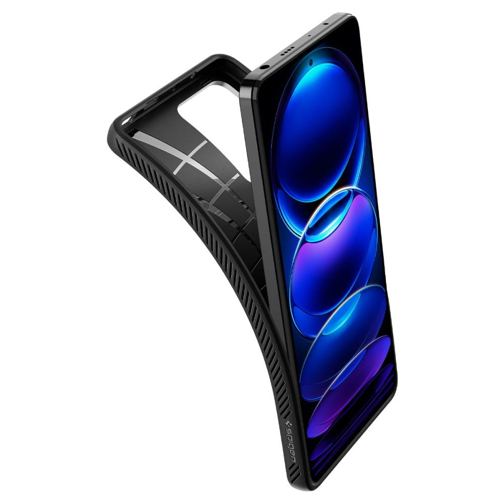 Hurtownia GSM - Spigen Xiaomi Case Liquid Air Redmi Note 12 Pro/POCO X5 Pro 5G Mattschwarz - SPN2828 - {ean13} - Hurt