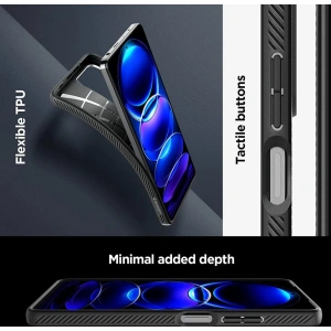 Hurtownia GSM - Spigen Xiaomi Case Liquid Air Redmi Note 12 Pro/POCO X5 Pro 5G Mattschwarz - SPN2828 - {ean13} - Hurt