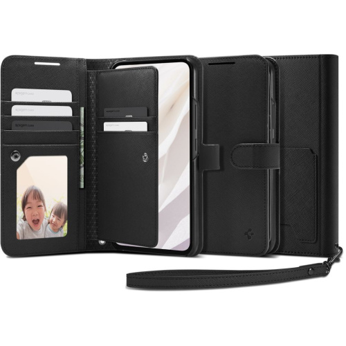 Spigen Distributor - 8809896742559 - SPN2829 - Case Spigen Wallet S Plus Samsung Galaxy A54 5G Black - B2B homescreen