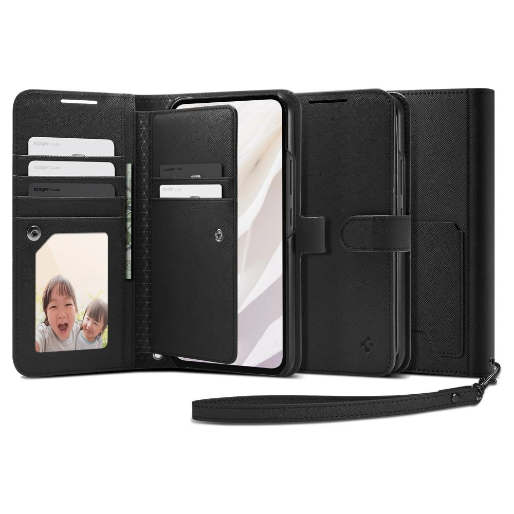Hurtownia GSM - Etui Spigen Wallet S Plus Samsung Galaxy A54 5G černé - SPN2829 - {ean13} - Hurt