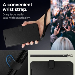 Hurtownia GSM - Etui Spigen Wallet S Plus Samsung Galaxy A54 5G Negru - SPN2829 - {ean13} - Hurt
